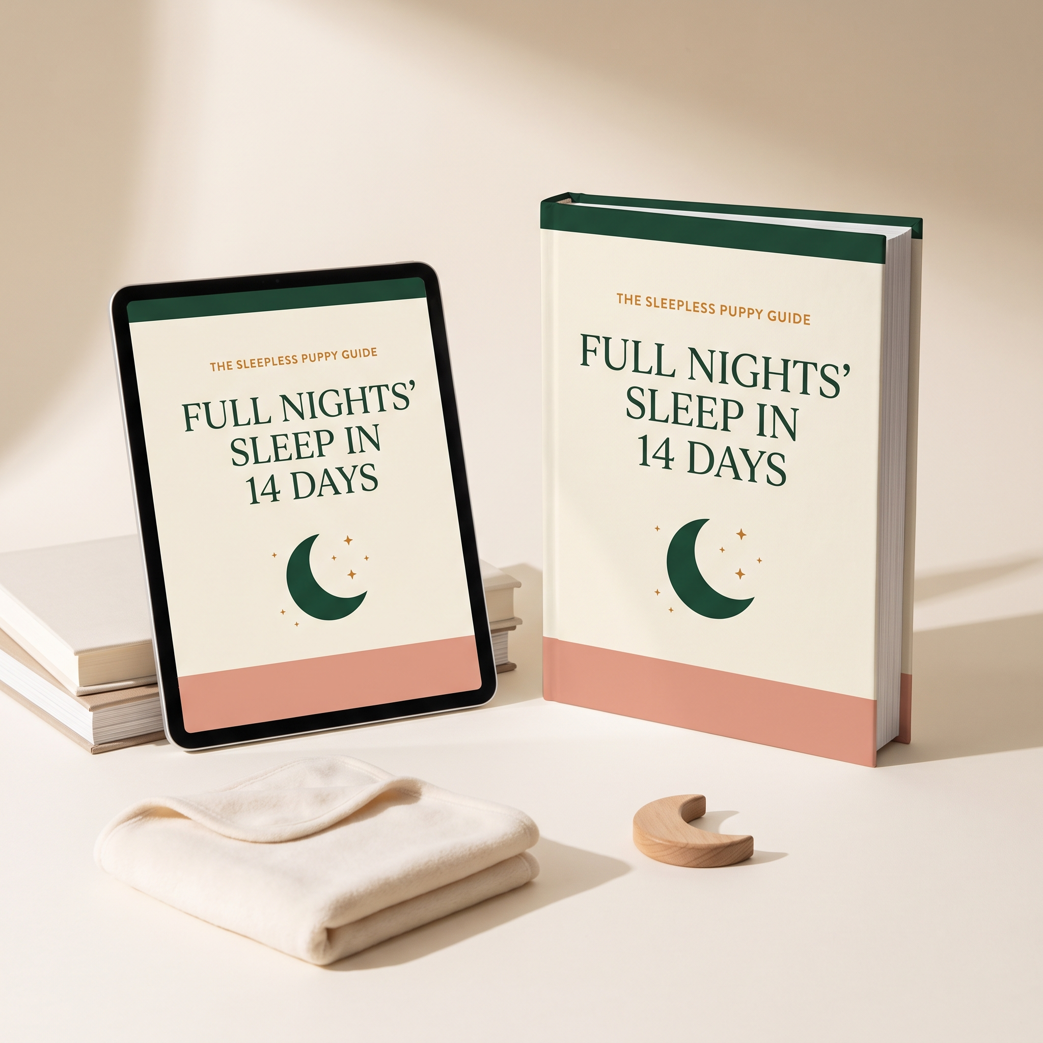 The Sleepless Puppy Guide: Full Night's Sleep in 14 Days